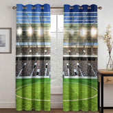 2025 NEW Football Field Curtains Blackout Window Treatments Drapes for Room Decor